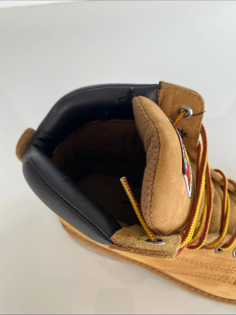 Vintage Y2K Rare Ben Davis Work Boots Tan Suede